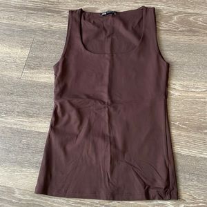 Brown tank
